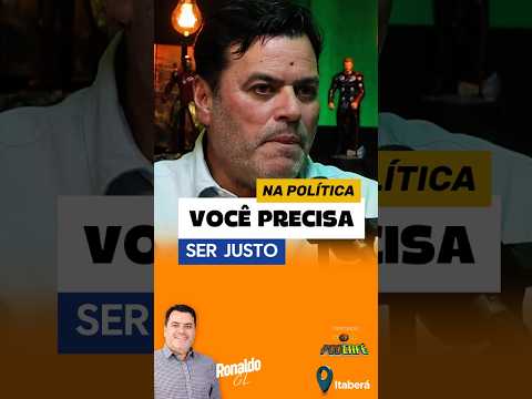na política você precisa ser justo #política #eleições